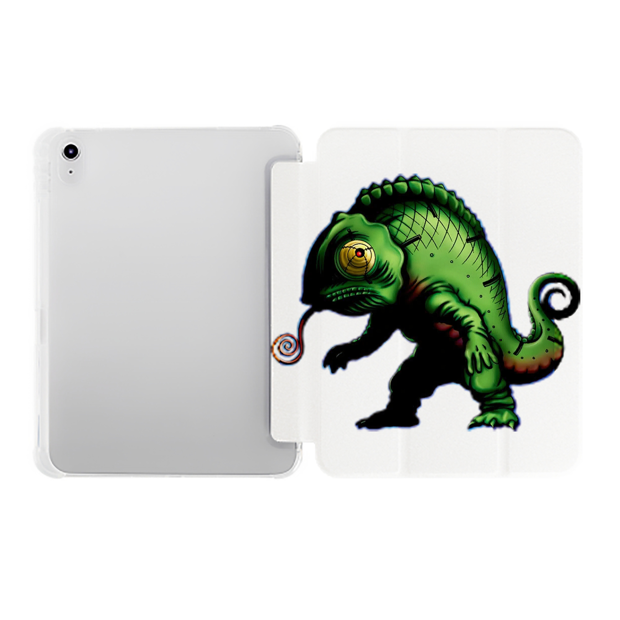 （画像用） 遊☆戯☆王 Yu-Gi-Oh! IPad ケース ペン収納付き 三つ折りスタンド PUレザー×シリコン 対応機種9.5/10.5/10.9インチ